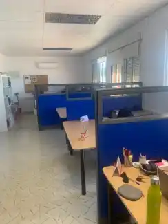 stación de trabajo en el coworking de La Cooperativa.