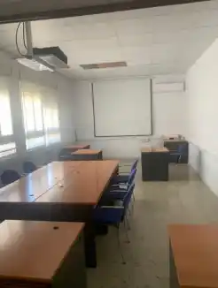 Sala de formación en el coworking de La Cooperativa.