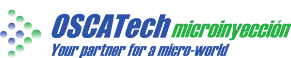 Logo de Oscatech Microinyección, empresa especializada en microinyección e inyección de plásticos con certificaciones ISO.