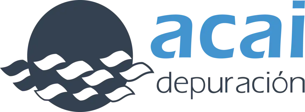 Logo de ACAI DEPURACIÓN, empresa especializada en el diseño y fabricación de depuradoras de aguas residuales (EDAR) en España.