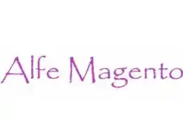 Logo de Alfe Magento, empresa especializada en aumento de potencia y velocidad para plataformas Magento.