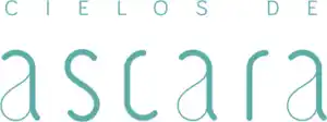 Logo de Cielos de Ascara, una marca dedicada a productos naturales y saludables.