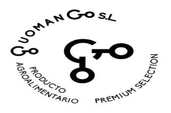 Logo de Guomango, emprendimiento especializado en productos agroalimentarios premium.