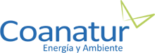 Logo de Coanatur, empresa de asesoría energética comprometida con la sostenibilidad y eficiencia energética.