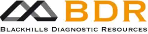 Logo de Blackhills Diagnostic Resources (BDR), empresa biotecnológica especializada en diagnóstico in vitro y PCR.