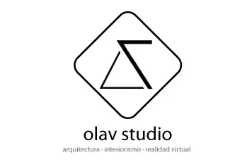 Logo de Olav Studio, estudio de arquitectura en Zaragoza especializado en visualización 3D e interiorismo.